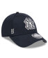 Men's Navy New York Yankees 2024 Clubhouse 9FORTY Adjustable Hat