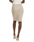 St. John Pencil Skirt Women's Tan 14