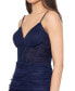 Juniors' Mesh Corset-Detail Sheath Dress