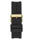 Guess Herren Armbanduhr Champ 44 mm schwarz, gold GW0639G2