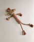 Cord giraffe pet toy