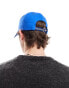 ASOS DESIGN baseball cap with embroidery in blue