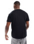 Polo Ralph Lauren varsity logo t-shirt classic oversized fit in black