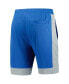 Men's Blue/Silver Detroit Lions Fan Favorite Fashion Shorts