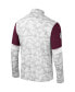 Men's Camo Mississippi State Bulldogs OHT Military-Inspired Appreciation Tomahawk Quarter-Zip Windshirt