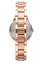 Paul Valentine Damen Armbanduhr HERMOSA ROSE GOLD BLACK 34 MM PV34112