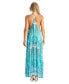 Women's Scoop neck t- back maxi dress