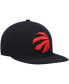 Men's Black Toronto Raptors Ground 2.0 Snapback Hat