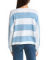 Forte Cashmere Bold Stripe Dolman Sweater Women's