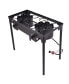 150000 BTU Double Burner Outdoor Stove BBQ Grill