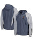 Men's Charcoal D.C. United All-Weather Raglan Hoodie Full-Zip Jacket