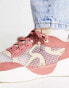 Jordan Delta 3 Low trainers in canyon pink and sail