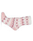 Women's Pink Diamond Cozy Non-Skid Sock & Fleece-Lined Legging Set