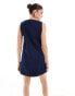 Nobody's Child Kacey pinny mini dress in blue