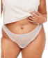 Plus Size Bridal Thong Panty