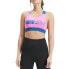 Puma Mid Impact Feel It Sports Bra Womens Pink Casual 519575-02