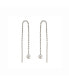 Paloma Pearl Threaders Silver