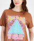 Juniors' Pink Floyd Dark Side Graphic T-Shirt