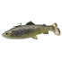 SAVAGE GEAR 4D Line Thru Pulse Tail Trout Slow Sink Soft Lure 51g 160 mm