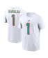 Men's Tua Tagovailoa White Miami Dolphins Player Name and Number T-shirt