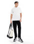 New Look oversized polo in white