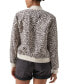 Women's Eve Animal-Print Bomber Jacket