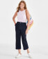 Women's High-Rise Wide-Leg Crop Jeans, Created for Macy's