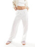 Tommy Jeans Harper co-ord linen trousers in white