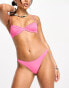 Weekday – Brasilianischer Mini-Bikinislip in leuchtendem Rosa