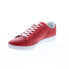 Lacoste Hydez 0721 1 P SMA Mens Red Leather Lifestyle Sneakers Shoes