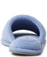 Women's Microfiber Terry Slide Slipper, Online Only