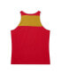 Men's Scarlet, Gold San Francisco 49ers Heritage Colorblock Tank Top