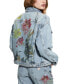 Women's Clara Printed-Back Denim Jacket