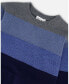 Toddler Boys Colorblock Sweater Blue Gradient - Toddler|Child