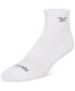 Men's 6-Pk. 1/2 Terry Performance Quarter Socks