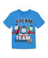 Baby Boys Tank Engine Graphic T-Shirt and Shorts Outfit Set to