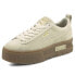 Puma Mayze Platform Womens Beige Sneakers Casual Shoes 38078406