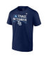 Men's Navy Tampa Bay Rays 2023 Postseason Locker Room T-shirt