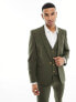 ASOS DESIGN super skinny suit jacket in khaki