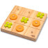 CAYRO Eco Tic Tac Toe 20x20 cm Wooden Board Game