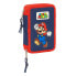 SAFTA Super Mario World 28 Units Double Filled estuche