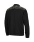 Men's Black Louisville Cardinals OHT Military-Inspired Appreciation Commo Fleece Quarter-Zip Jacket