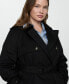 Women's Belt Detail Classic Trench Coat