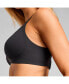 Women's No-Show V-Neck Bra with removable pads