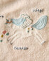 Children’s velour unicorn bath towel