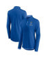 Women's Royal Kansas City Royals Worth The Drive Quarter-Zip Jacket