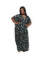 Plus Size 1970s Burton Caftan Dress