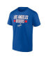 Men's Royal Los Angeles Dodgers Close Victory T-shirt