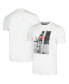 Men's White Distressed Fender Brass Tacks T-shirt