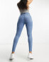 ASOS DESIGN Hourglass ultimate skinny jean in mid blue